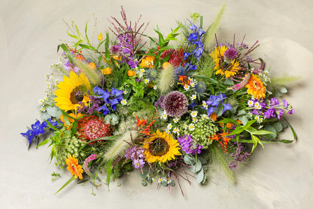 Afscheidsbloemen Seizoens veld