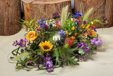 Afscheidsbloemen Seizoens veld