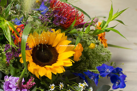 Afscheidsbloemen Seizoens veld